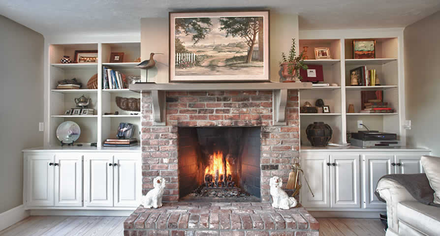 Relax by a Cozy Fireplace